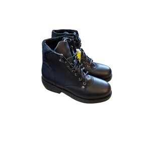 Brothers & Sons Chinook Men's 9 Biker Motorcycle Combat Boot  Oil Resistant